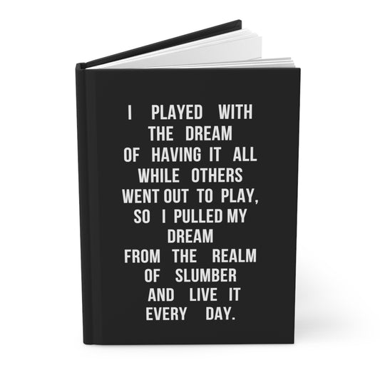 IT WAS ALL A DREAM NOTEBOOK