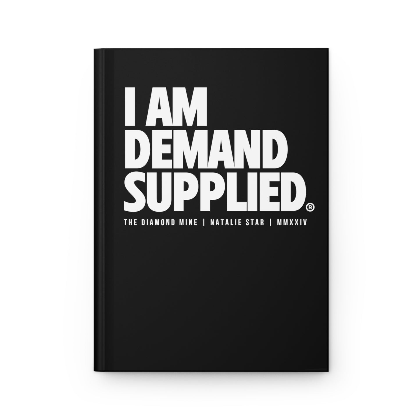 I AM DEMAND SUPPLIED NOTEBOOK