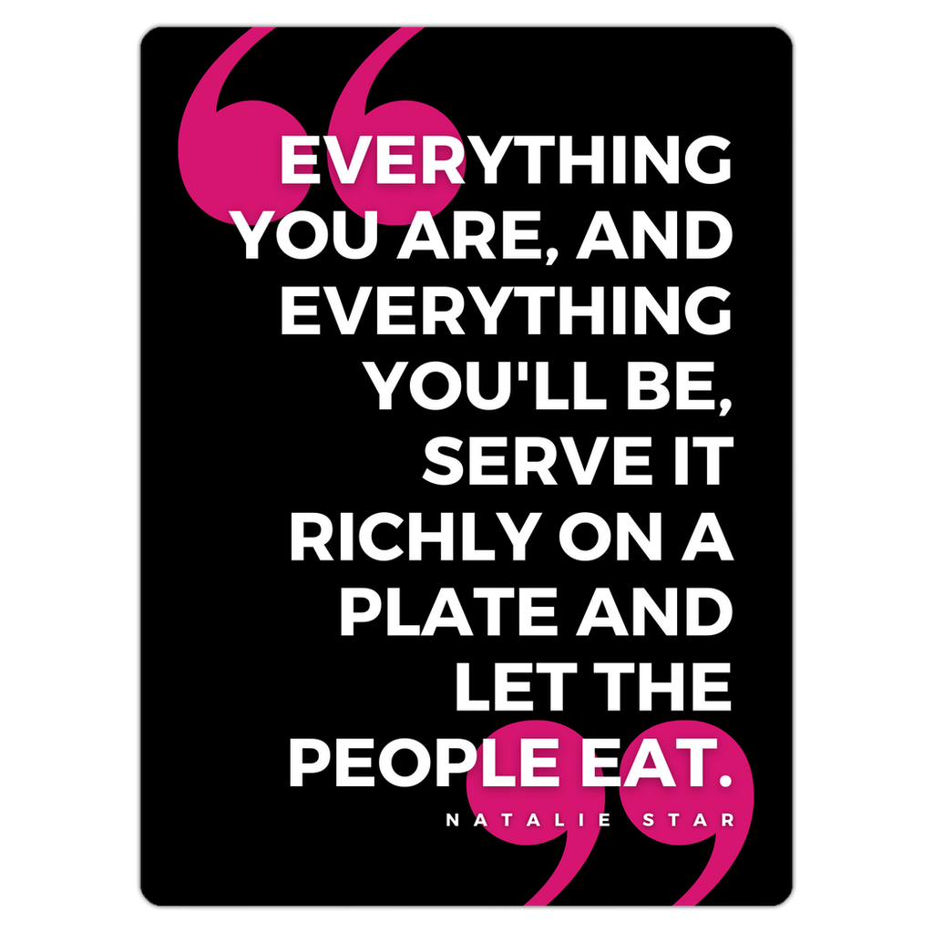 LET THE PEOPLE EAT MAGNET