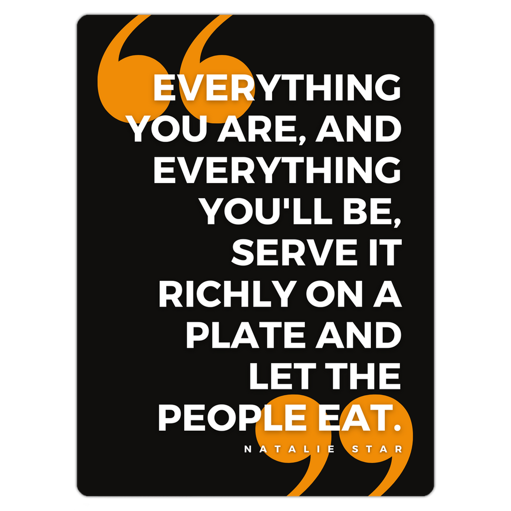 LET THE PEOPLE EAT MAGNET